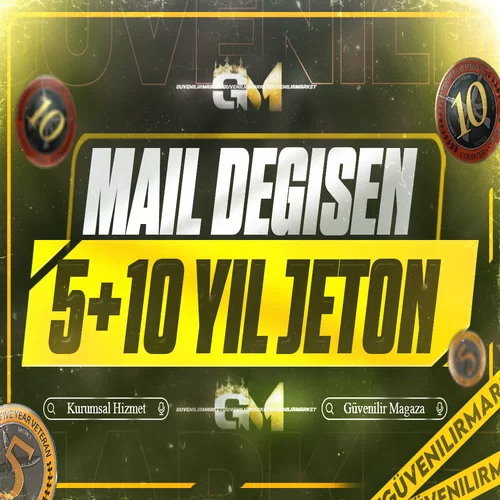 CS2 5+10 Yıl Jeton Mail Değişen